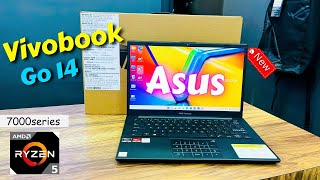 New⚡️⚡️Asus Vivobook Go 14 Ryzen 5 7520U ! DDR5 8 5500 Exclusive Review \u0026 Unboxing 2023🔥🔥