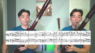 Bassoon Duet Excerpt from Beethoven's 9th Symphony, Movement IV