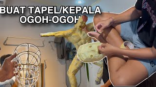 TUTORIAL BUAT RANGKA TAPEL OGOH-OGOH  SUPAYA RINGAN 🔥