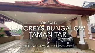 3 storeys Taman TAR RENOVATED move-in condition