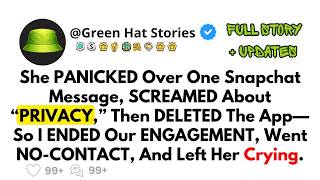 She PANICKED Over One Snapchat Message, SCREAMED About “PRIVACY,” Then DELETED The App—So I ENDED..