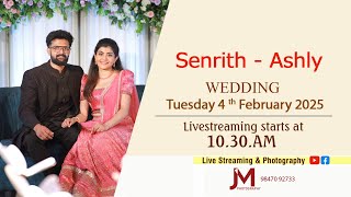 LIVE | WEDDING CEREMONY  SENRITH- ASHLY ON 04.02.2025