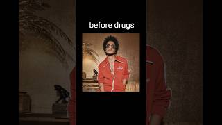celebrity before and after drugs: Bruno Mars