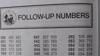 ✨3 Digit Lottery FOLLOW UPS✨for 2022! Use it wisely!! 000-999