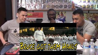 Bruce Lee vs O'hara -Enter the Dragon- 🔥Fight Team Reaction🔥