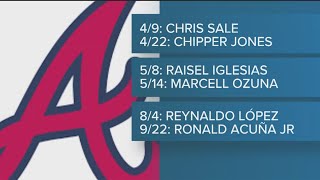 Atlanta Braves release promotional schedule for regular season