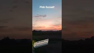 Pink Sunset in Concepcion Tarlac