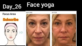 Day-26 Face exercises to lose face fat | face yoga| slimmer face yoga