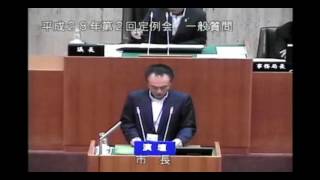 平成２８年第２回定例会　一般質問（田原亮議員）