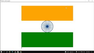 Happy Independence Day! | Wishing Using Python.
