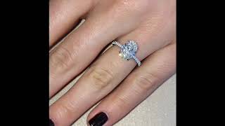 2.07 carat Oval Diamond Engagement Ring