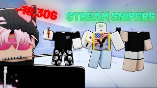 Stream Snipers TRIED To Take My 10K Winstreak... (Roblox Rivals)