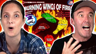 Irish People Try The Burning Wings of Fire Challenge (16 Million Capsaicin Extra