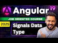 Angular 19 Tutorial #20 Data Type with Signals