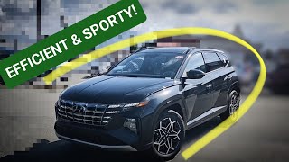 2024 Tucson N-Line HYBRID!?! 😳🤔 Full Feature Review!!