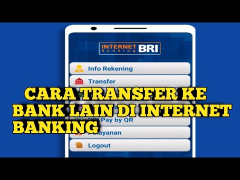 Cara Transfer Ke Bank Lain Dari Mobile Banking - YouTube