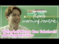 Ran's morning routine with English subtitles