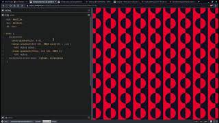 Compact pure CSS patterns