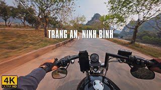 Scenic Ride in Trang An, Ninh Binh | Harley Davidson 883 | Pure Exhaust Sound