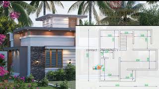 800 Square Feet 10 ലക്ഷം ഫർണിച്ചർ ഉൾപ്പെടെ | 10 laks budget home | Easy2Build #contemporaryhome