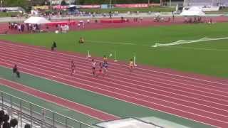 2015近畿IH・男子100m予選第2組