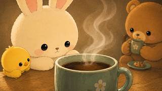 따뜻한 컵 옆에서 오늘을 다시 정리해요 ☕ | Lofi Coffee Shop for Cozy Work Music