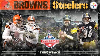 An Iron City Classic Comeback! (Browns vs. Steelers, 2002 AFC Wild Card) | NFL Vault Highlights