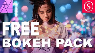 FREE Bokeh Effect Pack + 3 Best tricks for Overlays - Affinity Photo Tutorial
