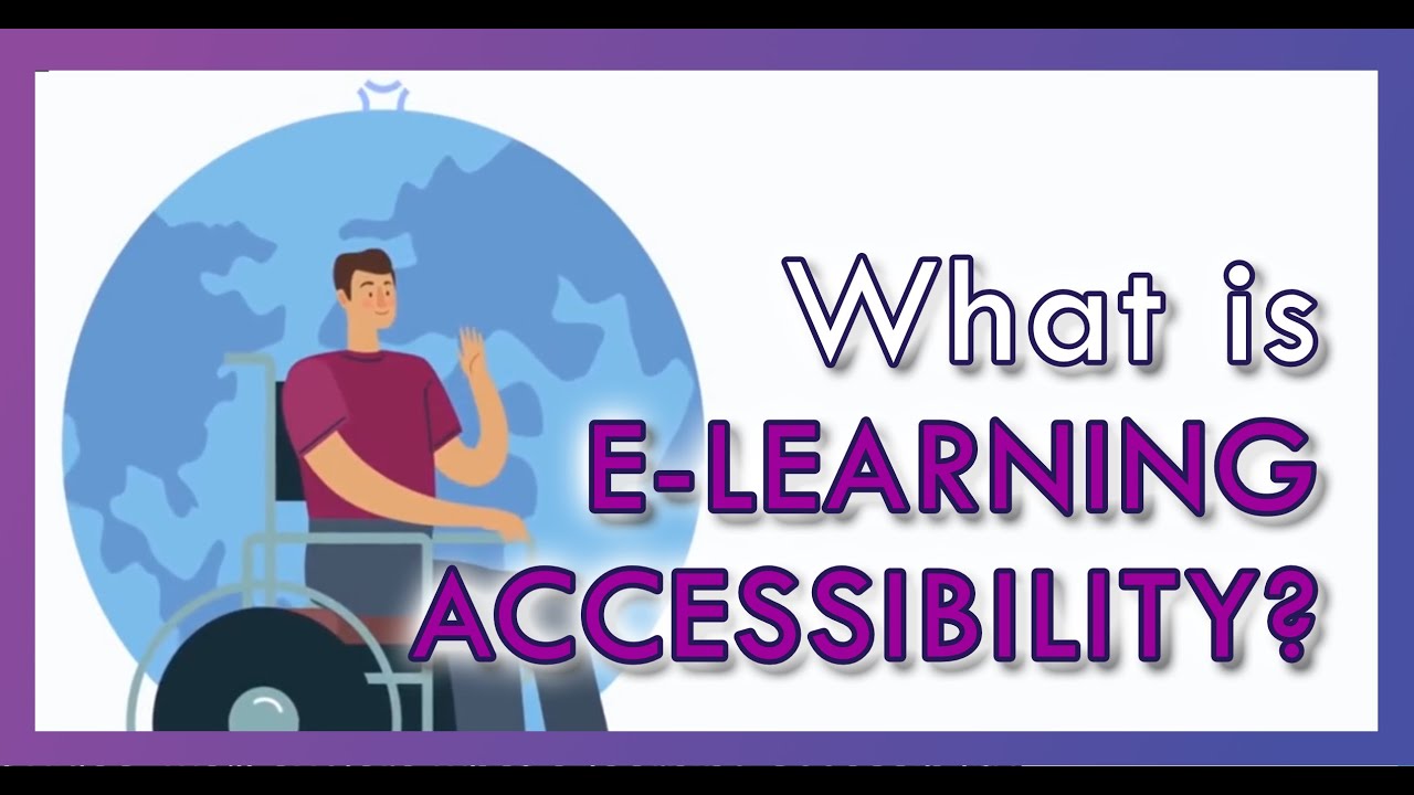 What Is Elearning Accessibility Elearningspread Youtube