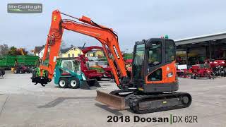 2018 Doosan DX62R