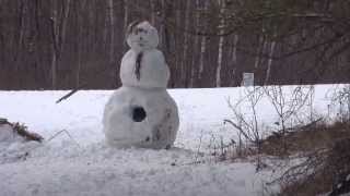 Snowman explosion # 2!