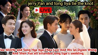 Jerry Yan \u0026 Tong Liya’s Grand Wedding – Star-Studded Guest List Revealed! 💍✨