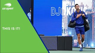 Novak Djokovic & Daniil Medvedev Walk-Out | 2021 US Open Final