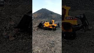 Rc Excavator Huina 1593 Loading Batubara PC 2000 & Bulldozer D10T. HDCT 773  || Part 8 #rcexcavator