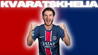 ✅ [OFICIAL] De KVARADONA ao PSG: KHVICHA KVARATSKHELIA, a Nova Estrela do PARIS SAINT-GERMAIN 🇫🇷