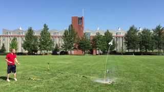 Freshman Scholars Institute Bottle Rocket Launch