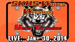 SKHS Wolves Wrestling vs Yelm Tornados