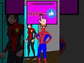 help rookie police officer spiderman choose a real girl. spiderman marvel