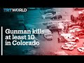 Gunman kills at least ten in shooting spree in Colorado