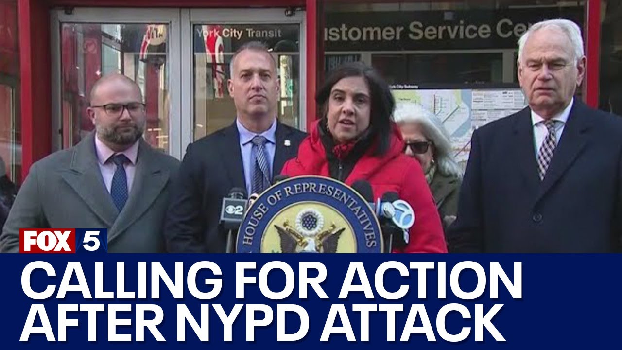 Lawmakers Call For More Action Following Attack On NYPD Officers - YouTube