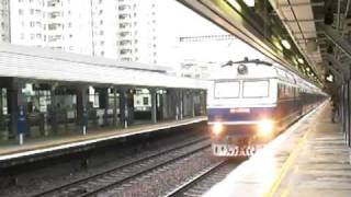 {ICTT} Fast T809 through train pass the station with the powerful DF11 locomotive