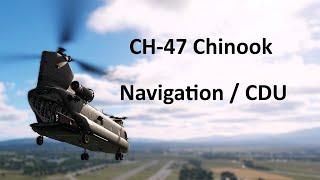 DCS | CH-47F Chinook Tutorial | Navigation/CDU Anleitung [deutsch]