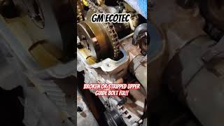 GM Ecotec Upper Guide bolt fix! #wow #automobile #techtips #mechanic #gm  #ecotec #problemsolved