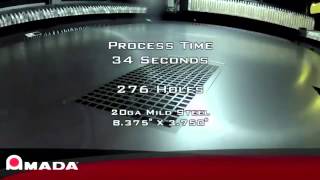 Amada's FOL 3015 Fiber Laser Cutter