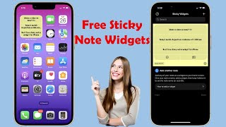 Best Free Sticky Note Widgets for iPhone