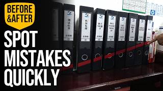This Clever Visual Trick Makes Binder Organization Easy