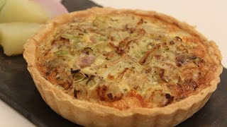 Leek and Potato Quiche | Sanjeev Kapoor Khazana