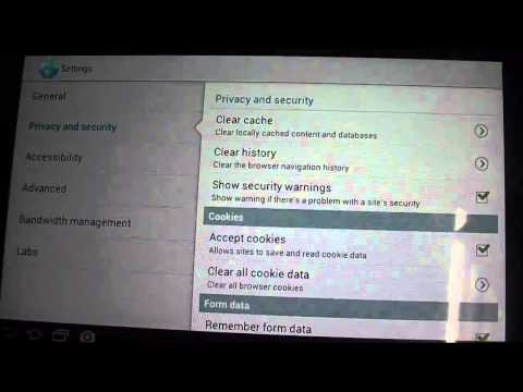 How to Clear the Browser History on a Samsung Galaxy Tab How to Clear the Browser History on a Samsung Galaxy Tab