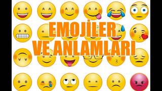 Emojiler ve anlamları