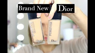 Dior Forever Matte \u0026 Skin Glow Foundation Review \u0026 Wear Test